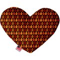 Mirage Pet Products Autumn Leaves 8 in. Heart Dog Toy 1349-TYHT8